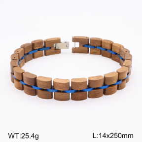 2B3003583ajka-264  Sandalwood   Stainless Steel Bracelet