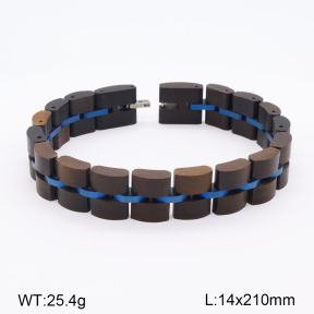 2B3003584ajka-264  Sandalwood   Stainless Steel Bracelet
