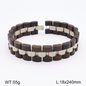 2B3003588ajma-264  Sandalwood   Stainless Steel Bracelet