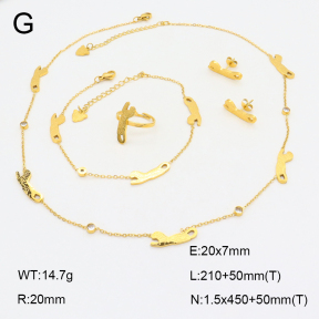2S0010545aiov-488  Stainless Steel Set