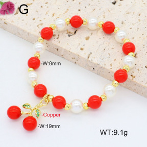 F2B301021vbpb-J183  Fashion Copper Bracelet