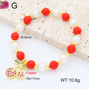 F2B301028vbpb-J183  Fashion Copper Bracelet