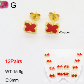F2E300810aivb-K01  Fashion Copper Earrings