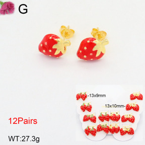 F2E300827aivb-K01  Fashion Copper Earrings