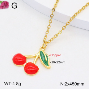 F2N300277bbml-J183  Fashion Copper Necklace