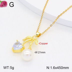 F2N300278bbml-J183  Fashion Copper Necklace