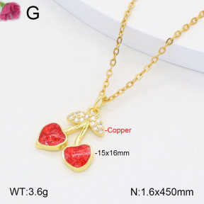 F2N300279bbml-J183  Fashion Copper Necklace