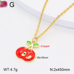 F2N300280bbml-J183  Fashion Copper Necklace