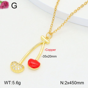 F2N300281bbml-J183  Fashion Copper Necklace