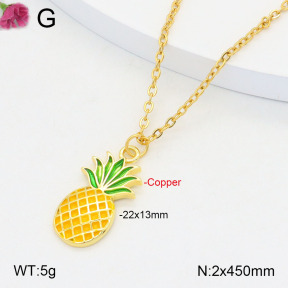 F2N300284bbml-J183  Fashion Copper Necklace