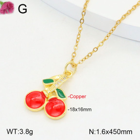 F2N300285bbml-J183  Fashion Copper Necklace