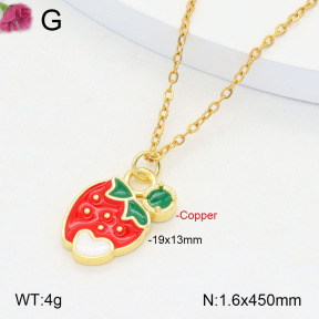 F2N300286bbml-J183  Fashion Copper Necklace