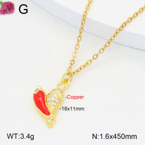 F2N300287bbml-J183  Fashion Copper Necklace