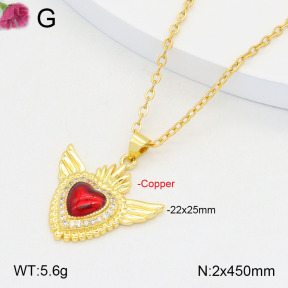 F2N300292vbnl-J183  Fashion Copper Necklace