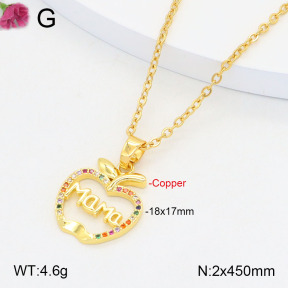 F2N401125vbnl-J183  Fashion Copper Necklace