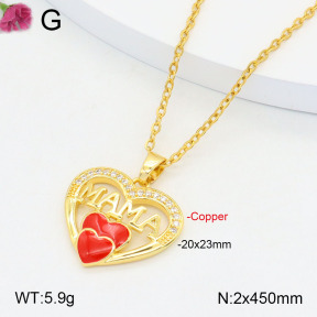 F2N401129vbnl-J183  Fashion Copper Necklace