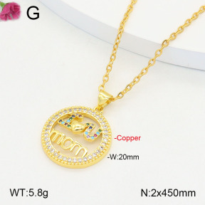 F2N401130vbnl-J183  Fashion Copper Necklace