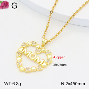 F2N401131vbnl-J183  Fashion Copper Necklace
