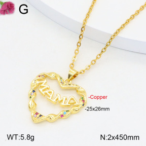 F2N401133vbnl-J183  Fashion Copper Necklace