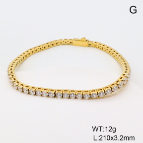CL6B00058aloa-900  Closeout( No Discount)  Stainless Steel Bracelet