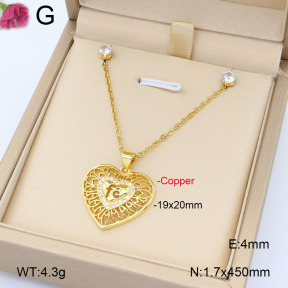 F2S005095vbnb-J135  Fashion Copper Sets