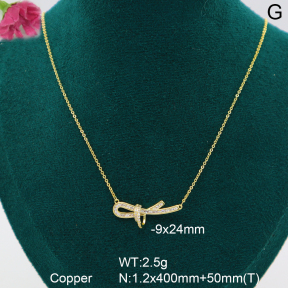 F6N408276bhia-K182  Fashion Copper Necklace