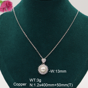 F6N408285ahjb-K182  Fashion Copper Necklace
