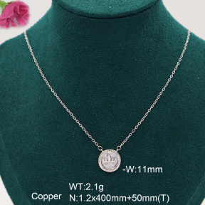 F6N408287vhha-K182  Fashion Copper Necklace