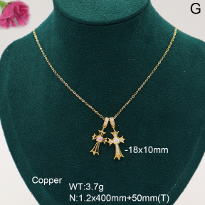 F6N408288ahjb-K182  Fashion Copper Necklace