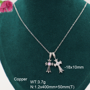 F6N408289ahjb-K182  Fashion Copper Necklace
