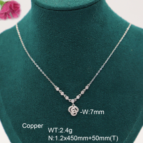 F6N408295vhkb-K182  Fashion Copper Necklace