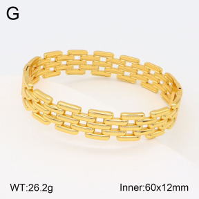 2BA201773vhha-434  Stainless Steel Bangle