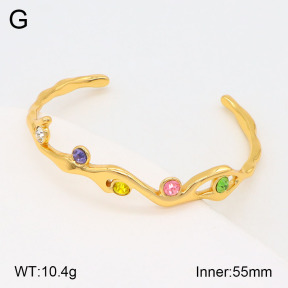 2BA402070abol-434  Stainless Steel Bangle