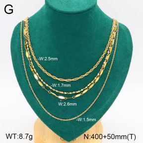2N2005231vbpb-749  Stainless Steel Necklace
