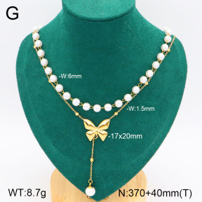 2N3002303bbov-749  Stainless Steel Necklace