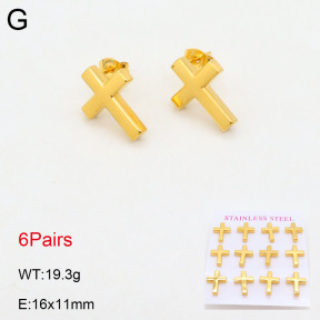 2E2005535vihb-436  Stainless Steel Earrings