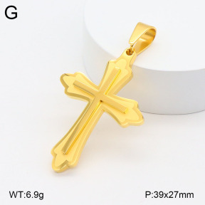 2P2003901bbov-436  Stainless Steel Pendant