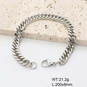 6B2004318vbmb-452  Stainless Steel Bracelet