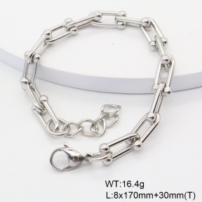 6B2004324vbmb-452  Stainless Steel Bracelet