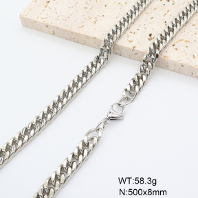 6N2004904bhva-452  Stainless Steel Necklace