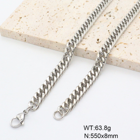 6N2004905bhbl-452  Stainless Steel Necklace
