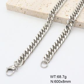 6N2004906vhha-452  Stainless Steel Necklace