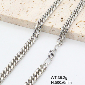 6N2004910bbov-452  Stainless Steel Necklace