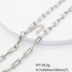 6N2004912bhva-452  Stainless Steel Necklace