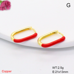 F6E301940avja-L002  Fashion Copper Earrings