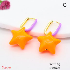 F6E301945vhha-L002  Fashion Copper Earrings