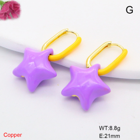 F6E301946vhha-L002  Fashion Copper Earrings