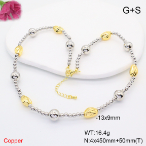 F6N200704ahjb-L002  Fashion Copper Necklace