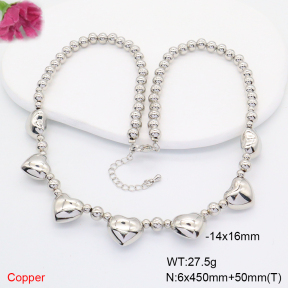 F6N200705vhkb-L002  Fashion Copper Necklace