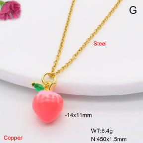 F6N200707aajl-L002  Fashion Copper Necklace